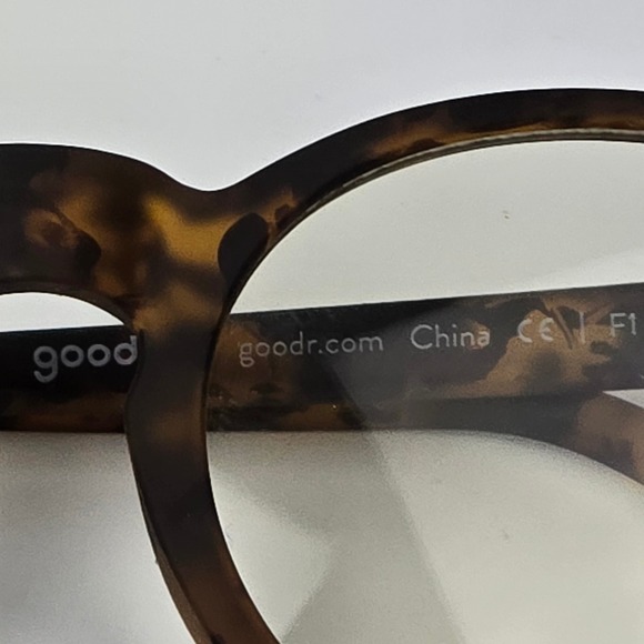 Goodr Insert Coin To Continue Blue Light Glasses Tortoise Brown Keyhole With Bag - Picture 6 of 12